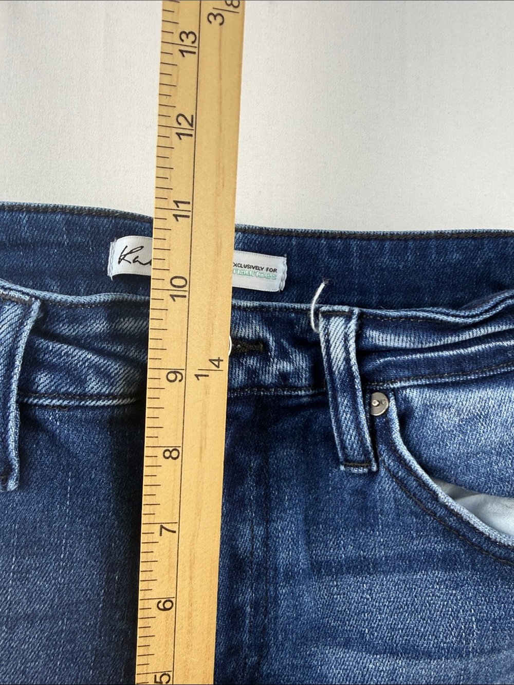 KanCan Skinny Ankle Jeans Distressed Raw Hem Women's Size 28 - Picture 6 of 9